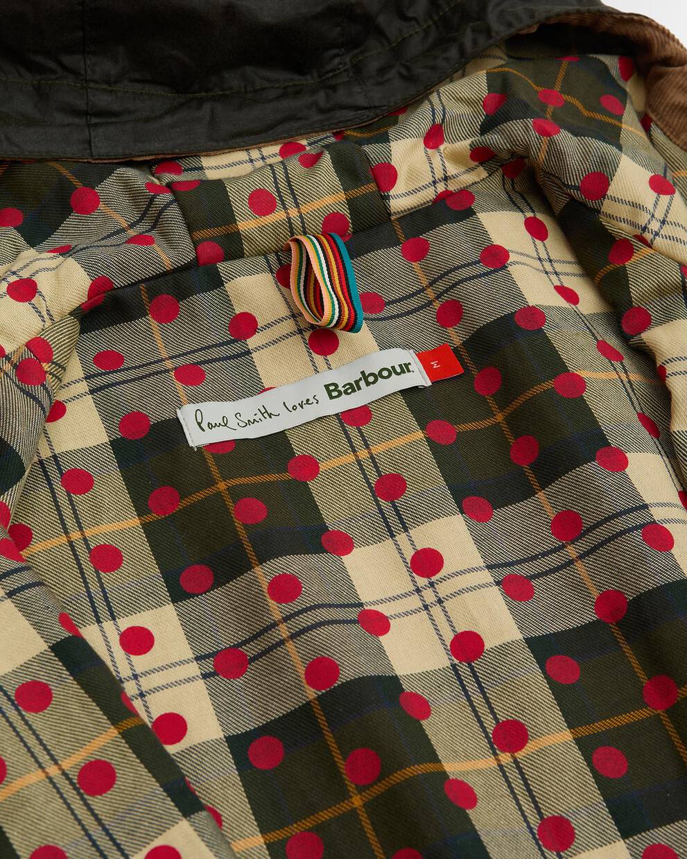 Paul Smith Loves Barbour Durham Waxed Jacket