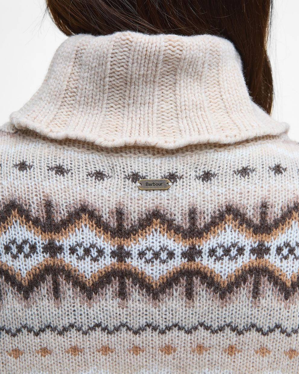 Helen Fair isle Roll-Neck Jumper