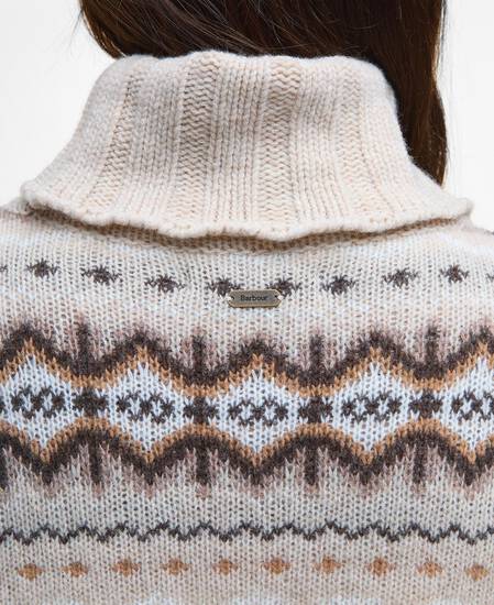 Helen Fair isle Roll-Neck Jumper Birch Multi