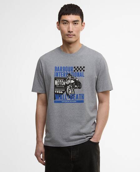 T-shirt con stampa Weekender Anthracite Marl