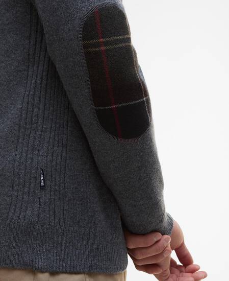 Holden Crew Neck Jumper Mid Grey Marl