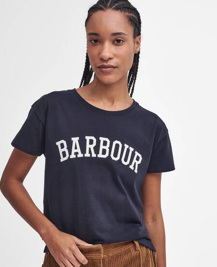 Northumberland Classic T-Shirt Navy-White