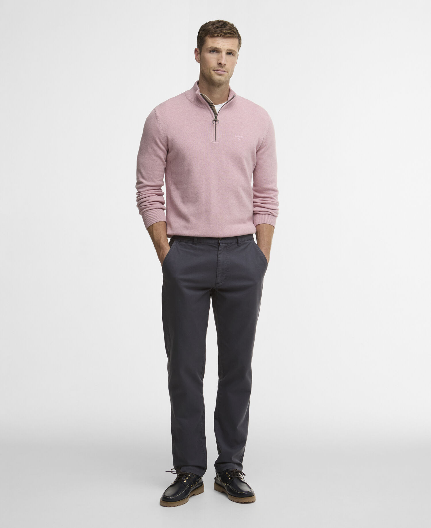 Hose Washed Stretch Tailored Washed Navy