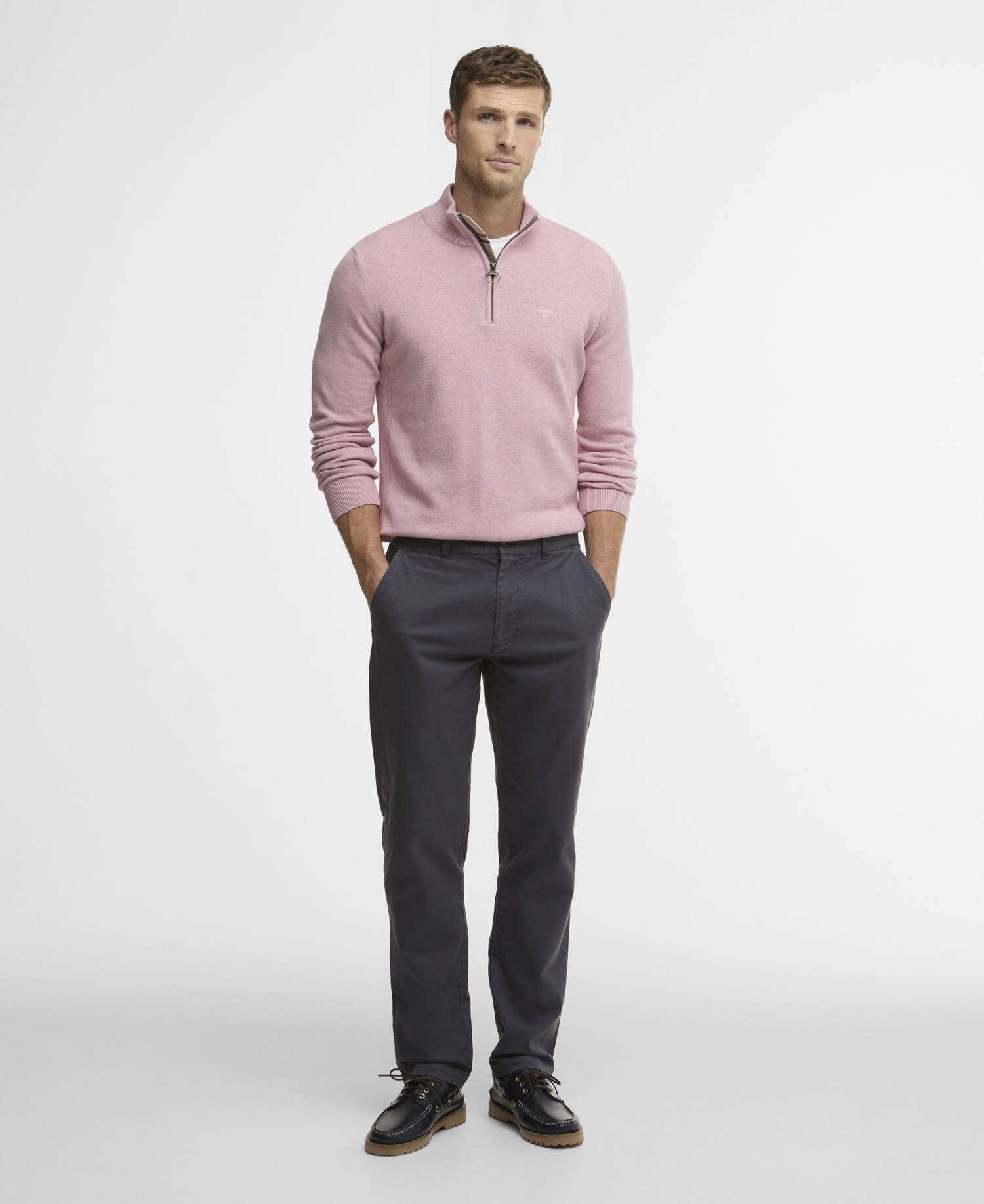 Hose Washed Stretch Tailored Washed Navy image number 0