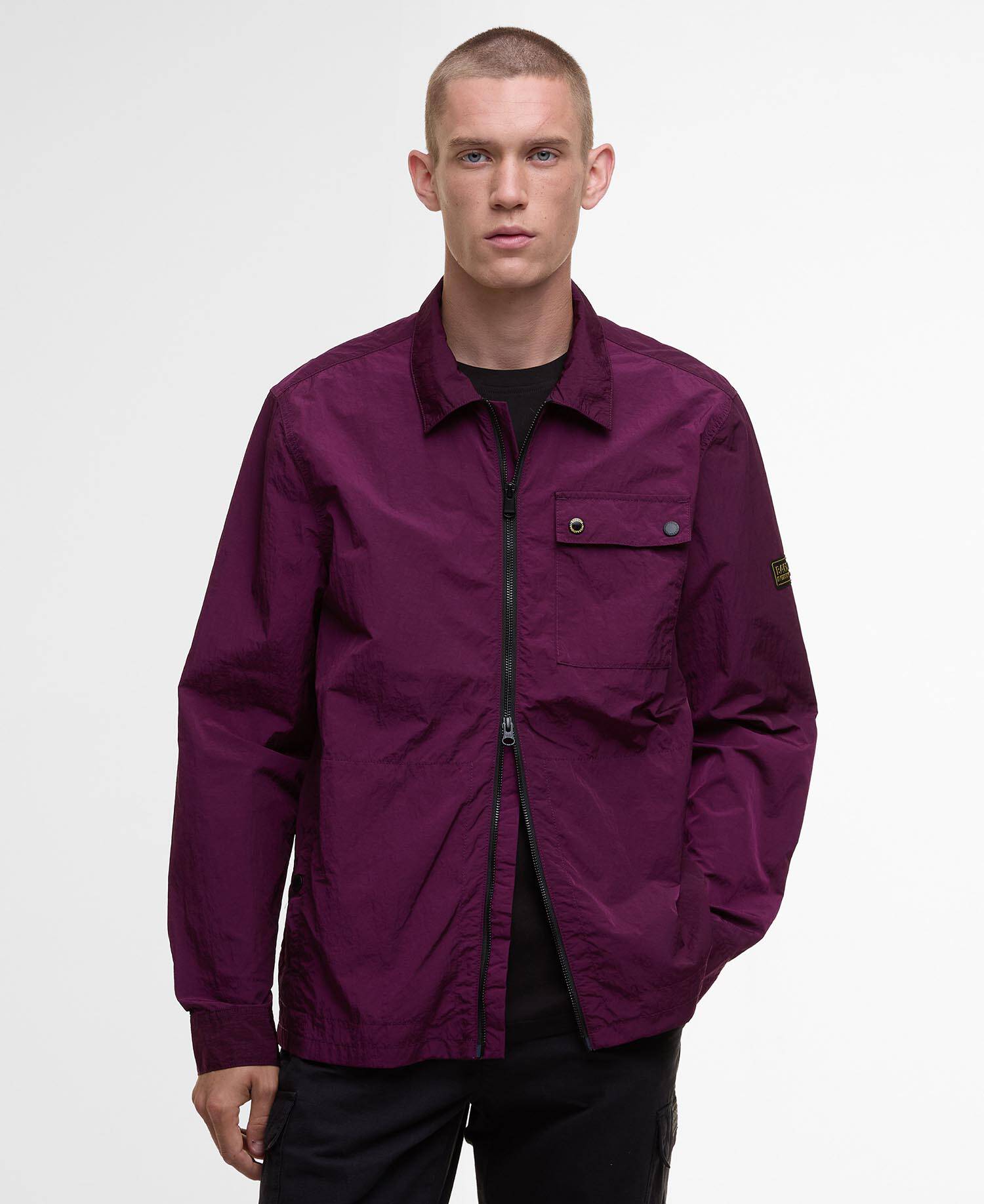 Inline Overshirt Potent Merlot image number 0