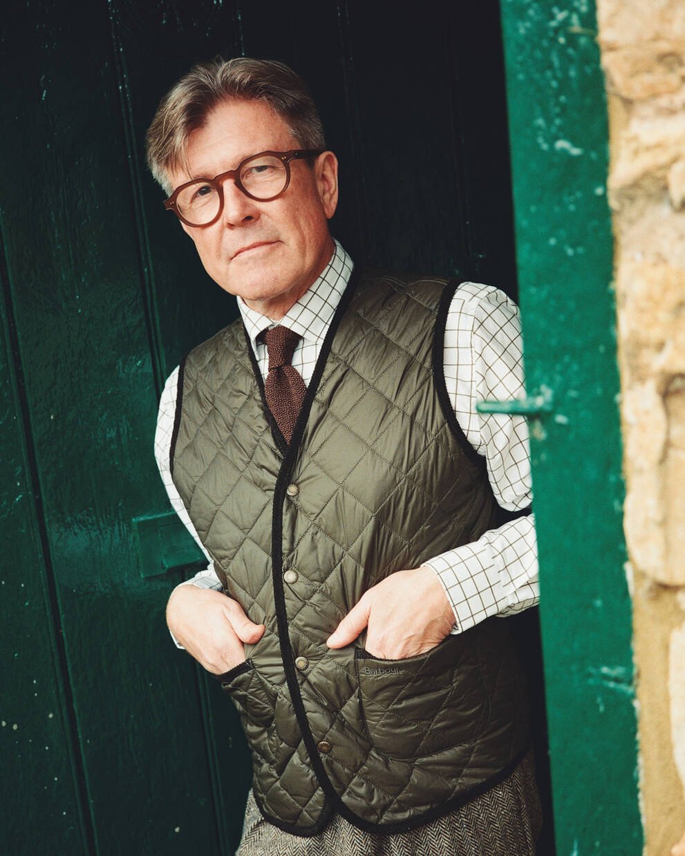 Modern Quilted Waistcoat
