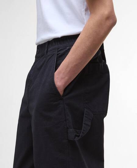 Harton Relaxed Slub Trousers Dark Navy Harton Relaxed Slub Trousers Dark Navy