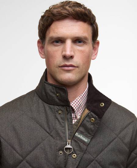 Winter Shoveler Quilted Jacket Dark Olive