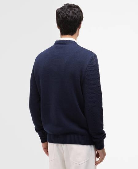 Enfield Crew Neck Jumper Navy