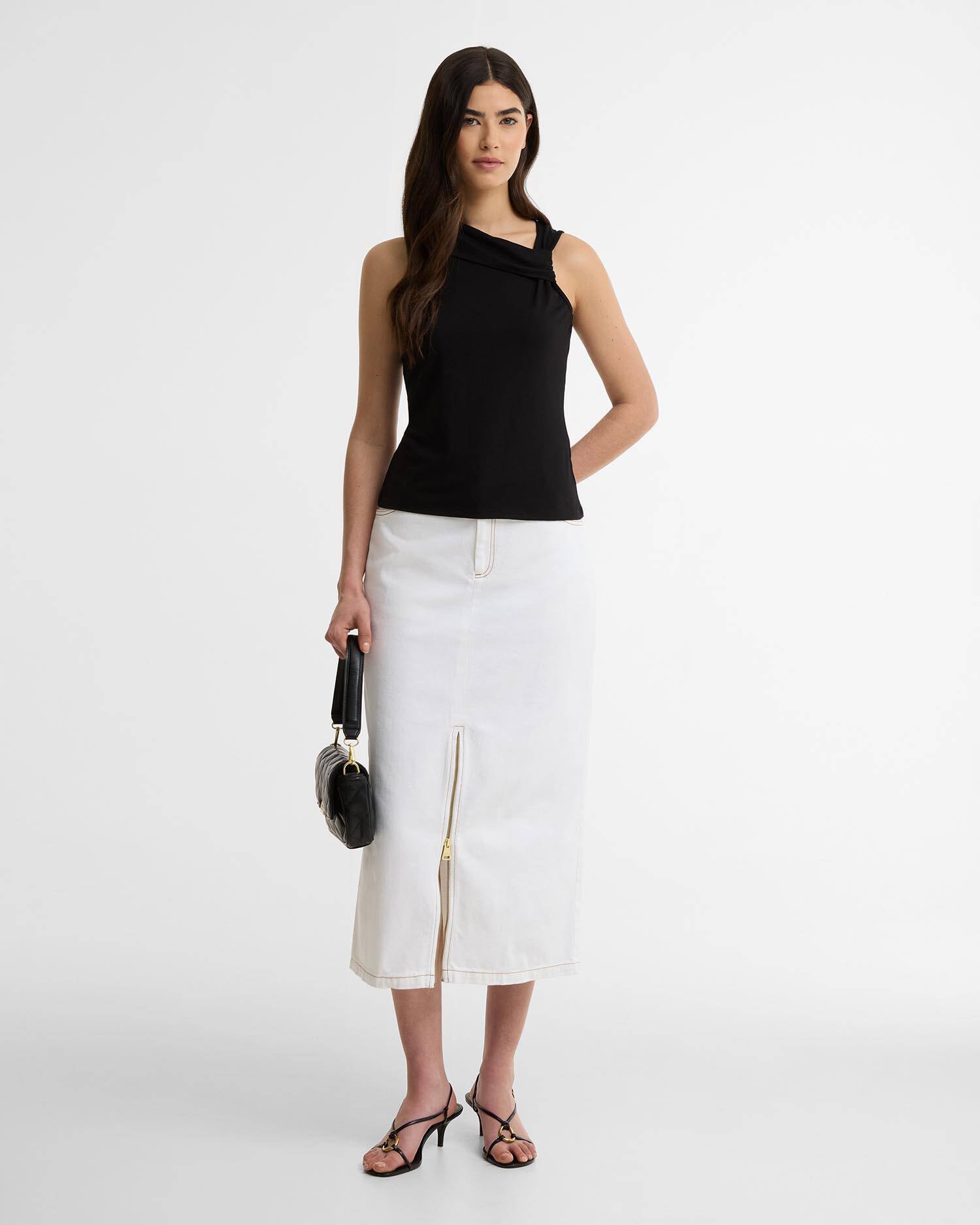 Cinzia Tank Top Black image number 1