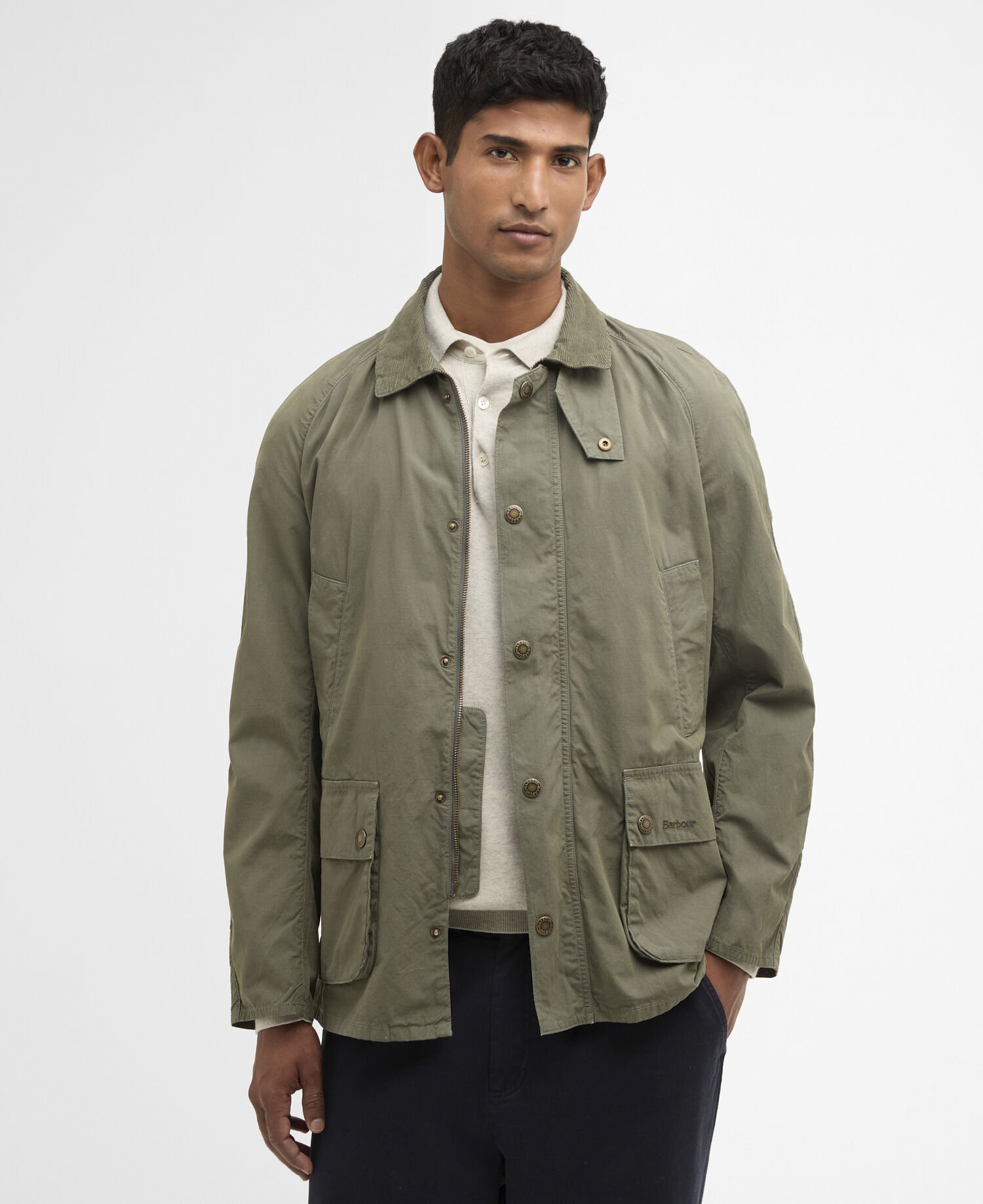 Jacke Ashby Casual Dusty Olive