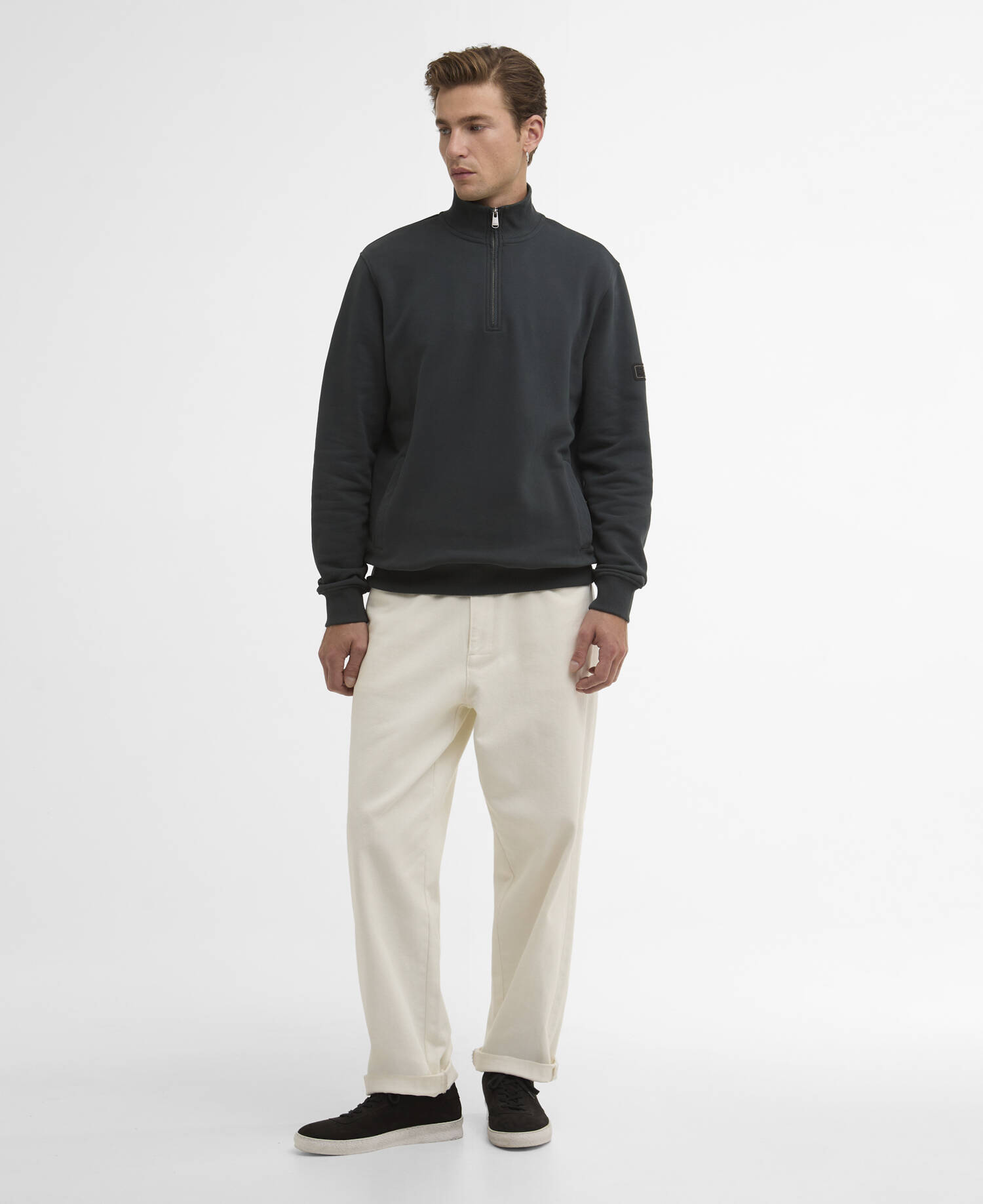 Ehan Quarter-Zip Sweatshirt Forest River image number 1