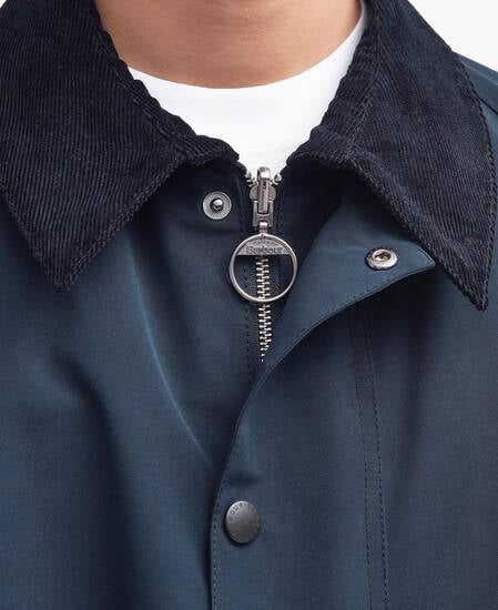 Oversized Reversible Transporter Jacket Navy-Dress