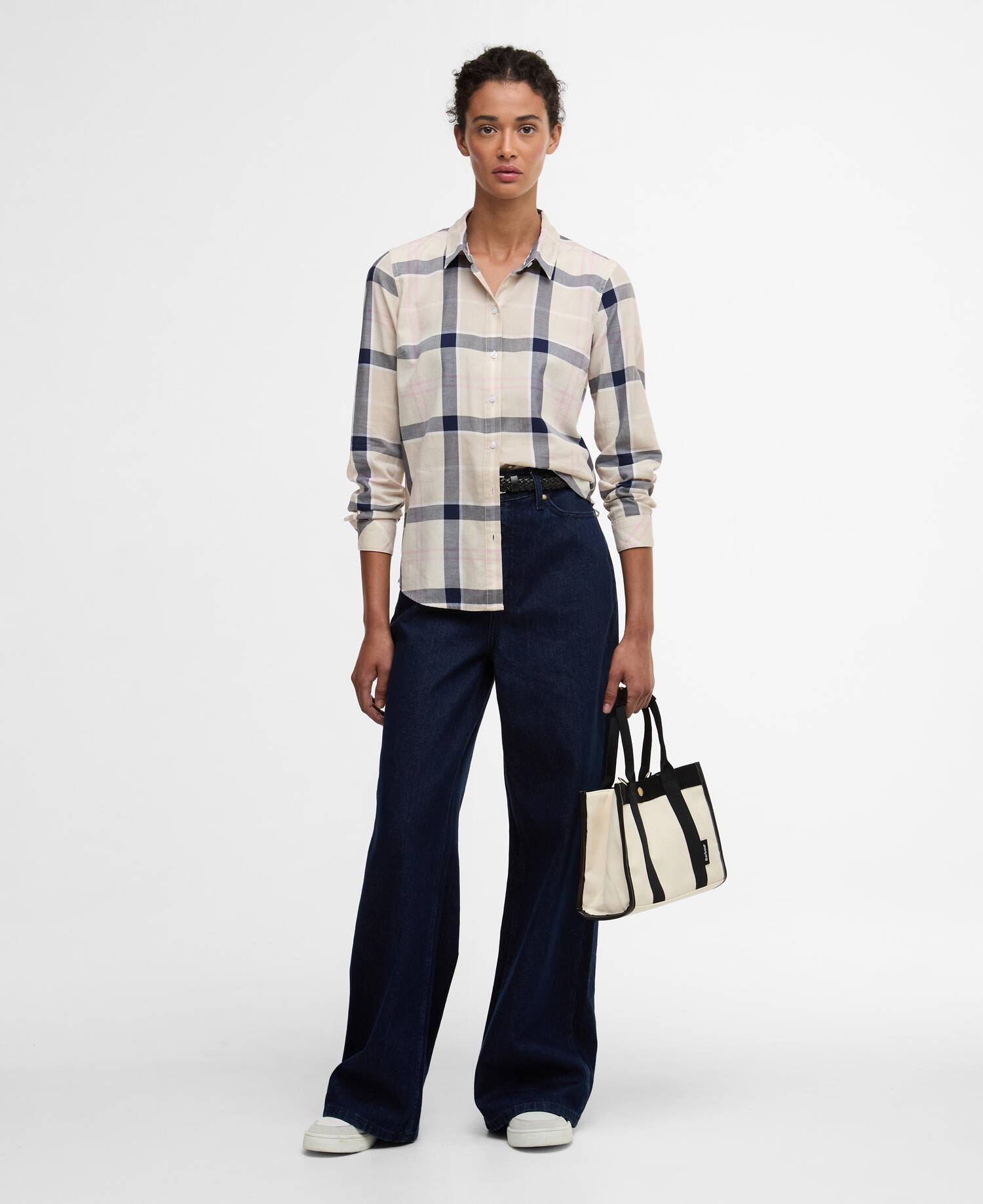 Bluse Bredon Cherry Blossom Tartan image number 1