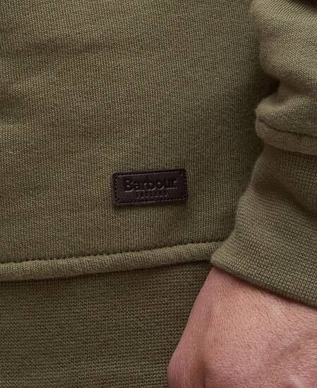 Haddon Half-Zip Sweatshirt Olive