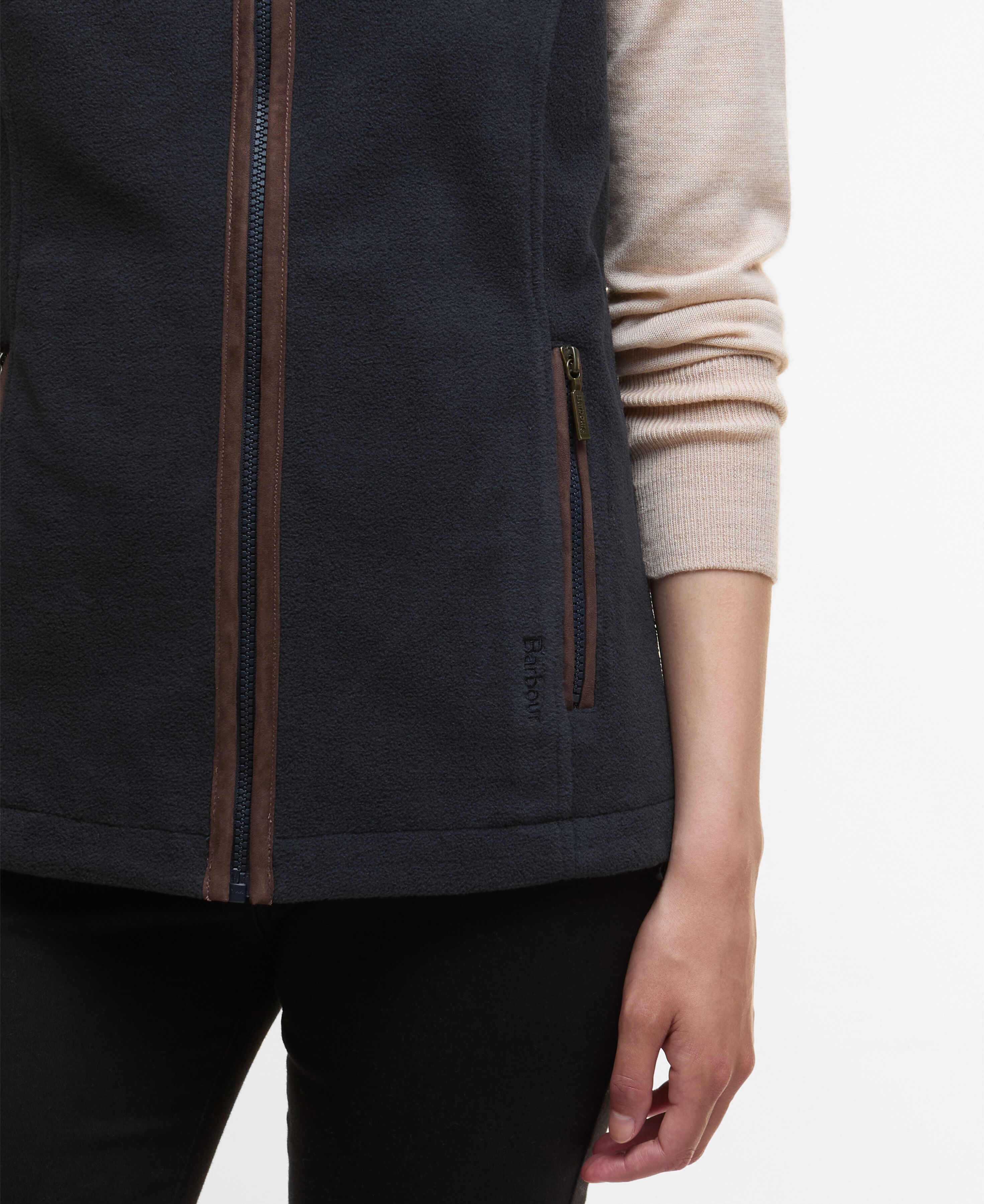 Country Colton Fleece Gilet Classic Navy