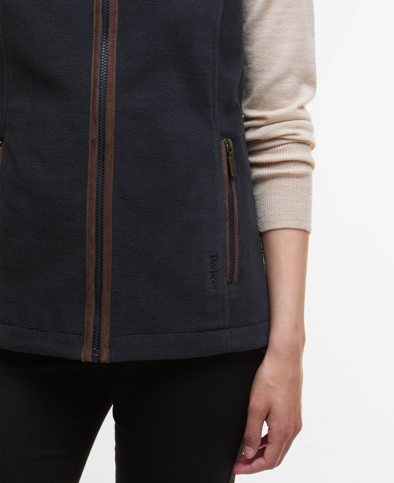 Country Colton Fleece Gilet Classic Navy image number 4