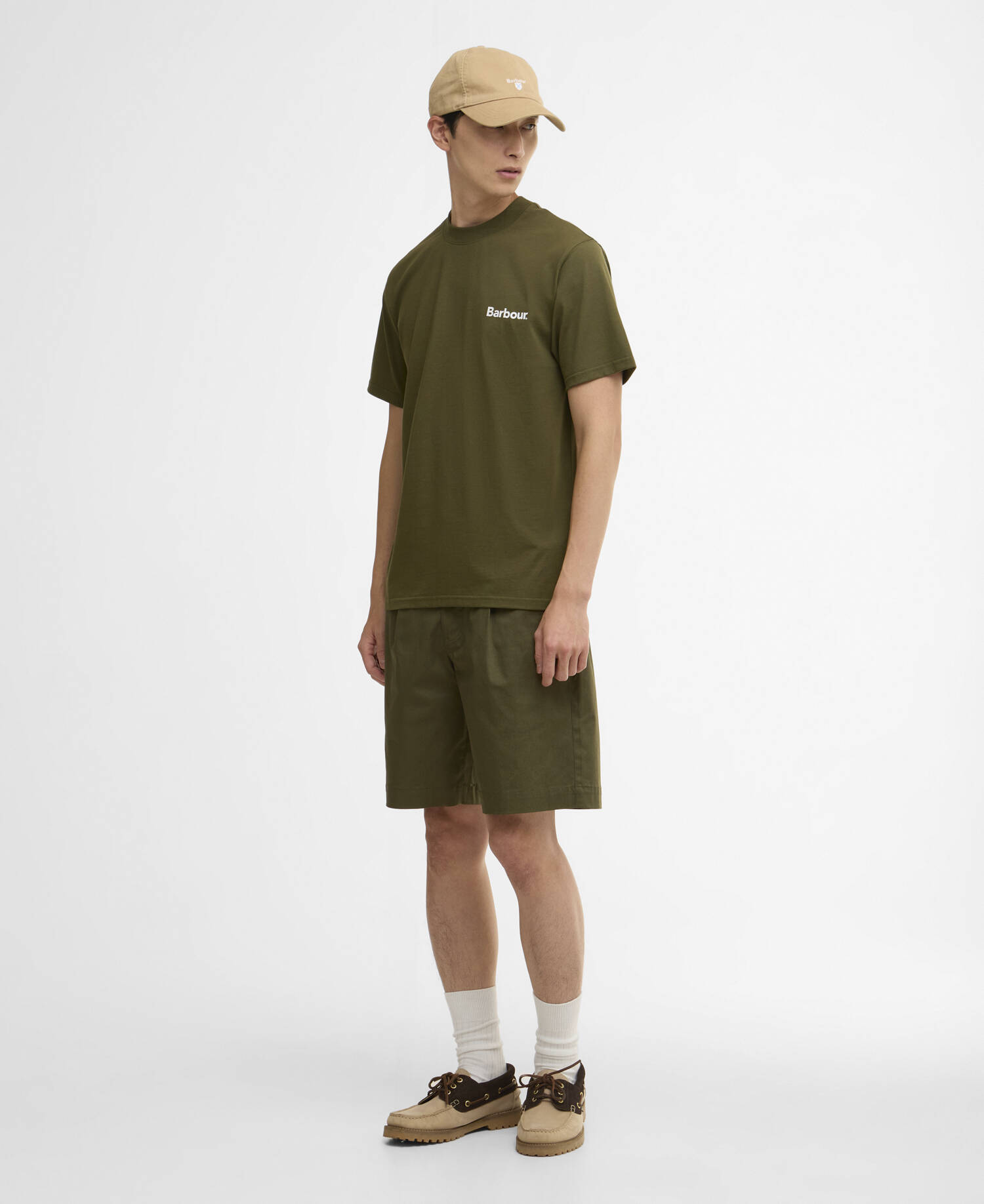 T-shirt oversize Camber Mid Olive image number 1