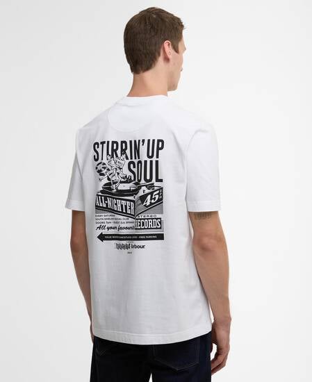 Barbour x Baracuta All Nighter Oversized T-Shirt White