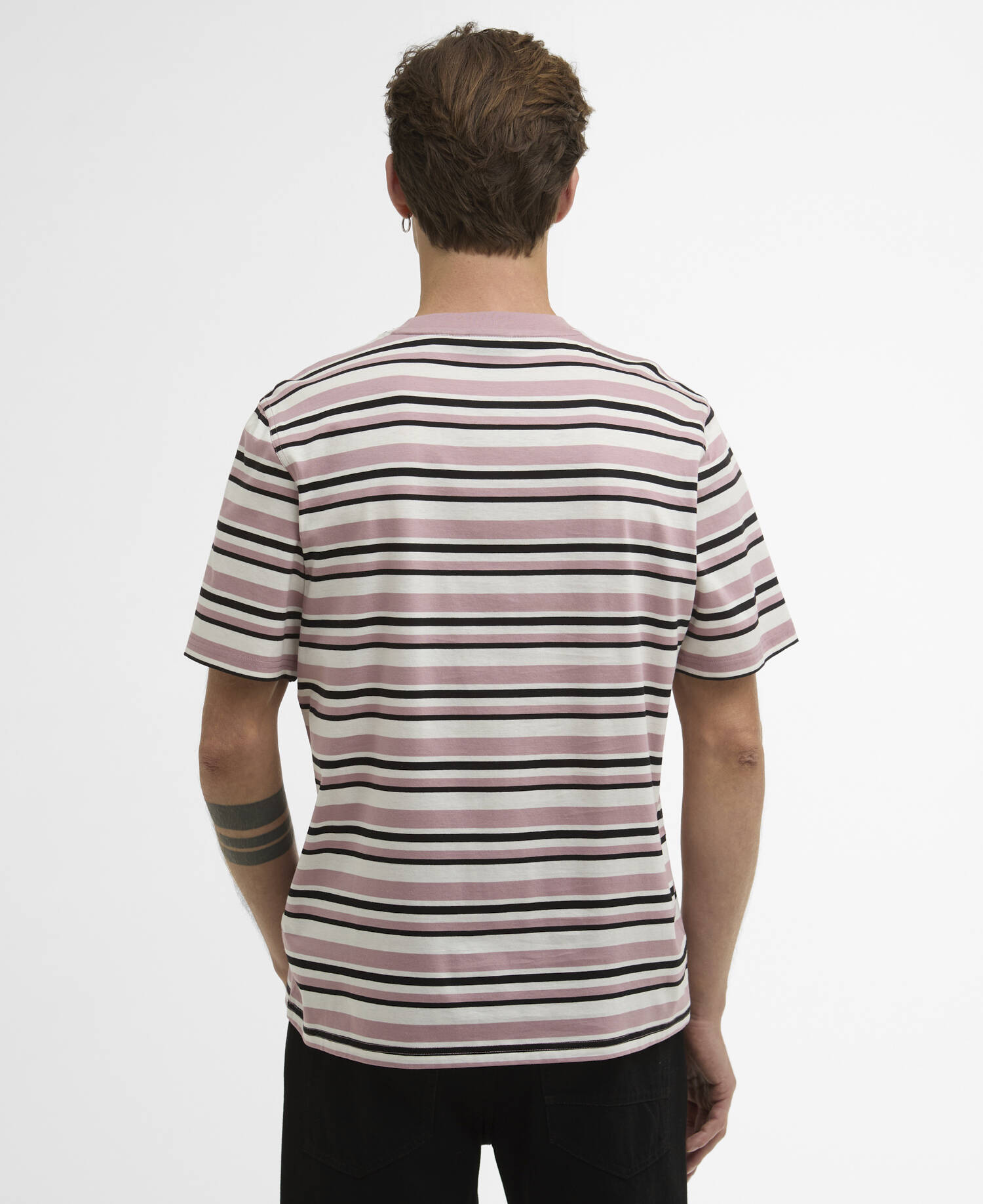 T-Shirt Burnwood Striped Woodrose image number 2
