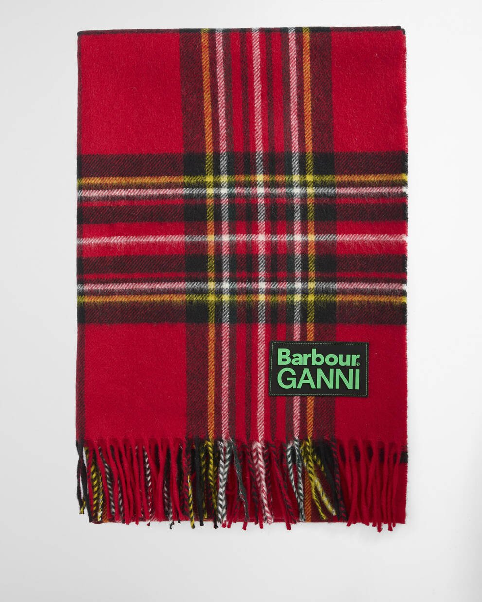 Barbour x GANNI Tartan Scarf