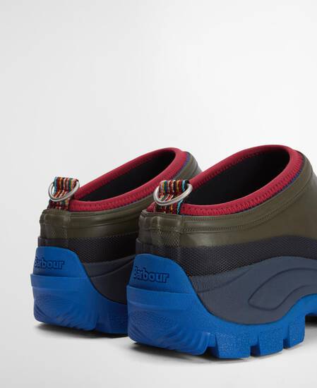 Paul Smith Loves Barbour Damen Clogs Fern