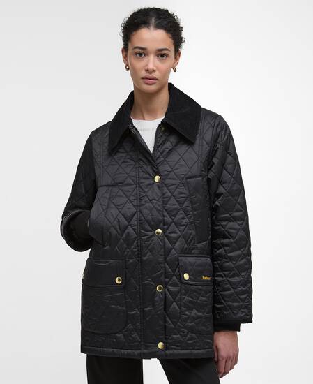 Modern Beadnell Quilted Jacket Black/Classic