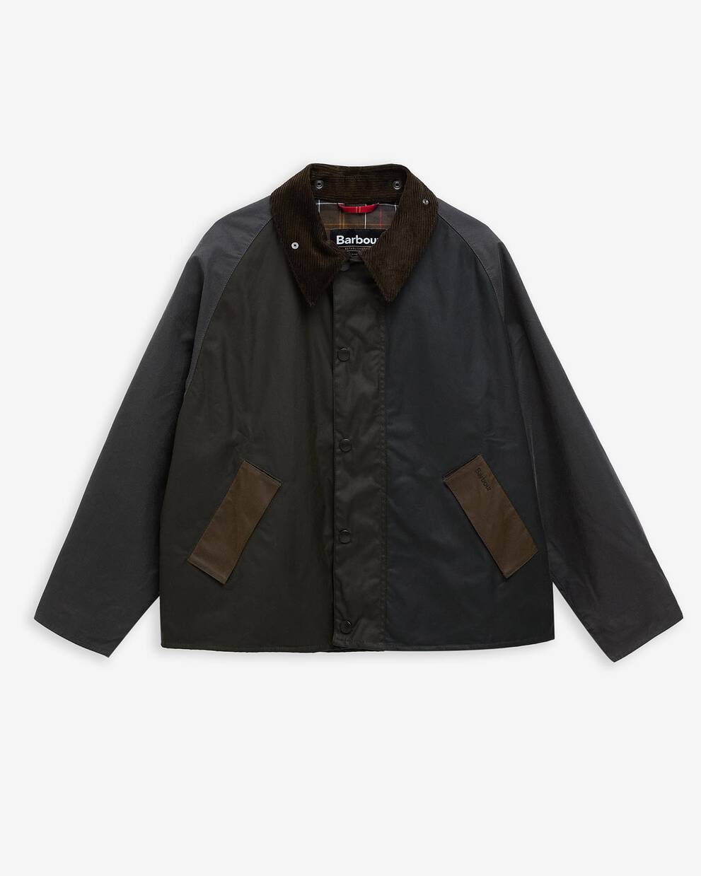 Patchwork Transport Waxed Jacket