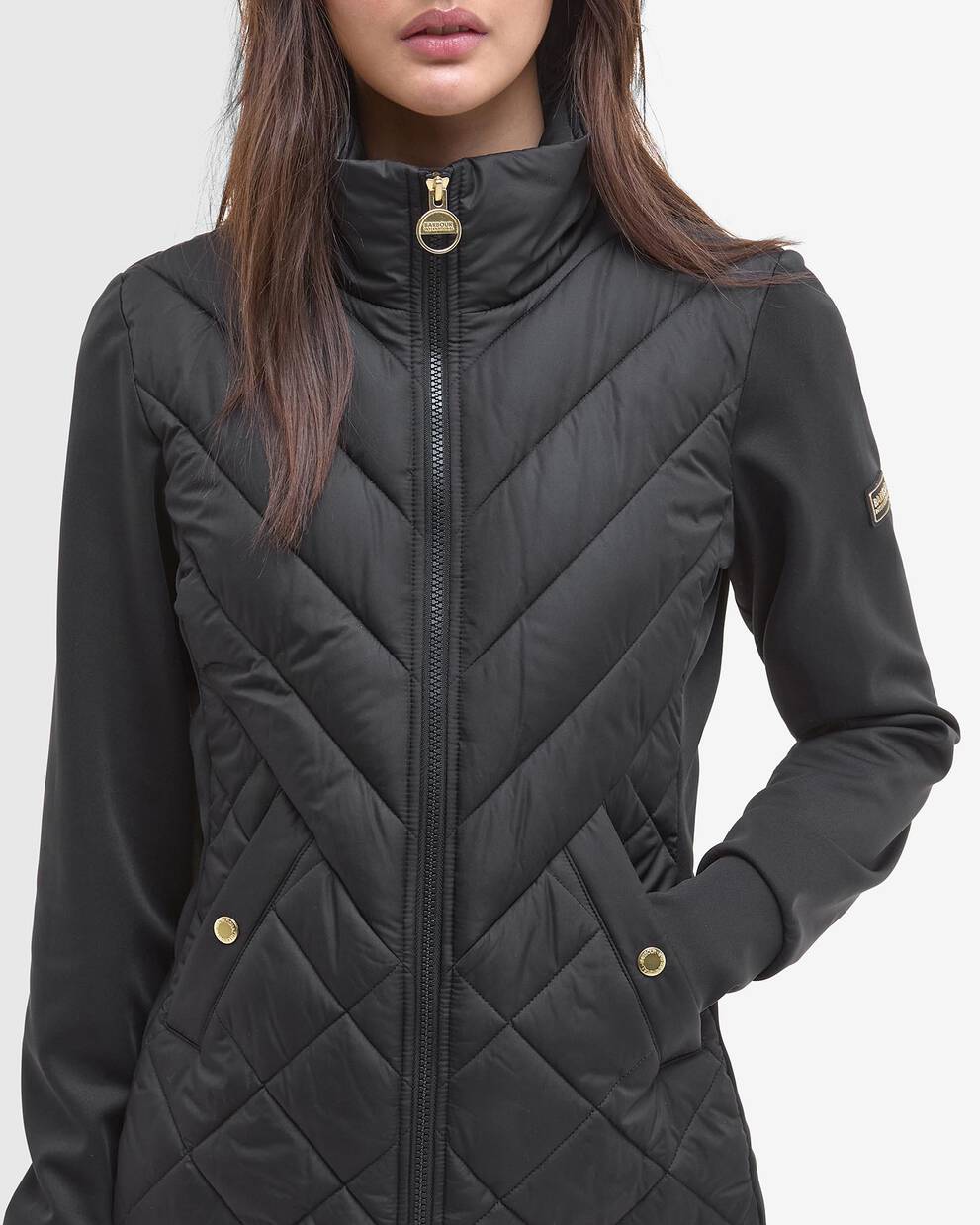 Natalia Quilted Sweatshirt