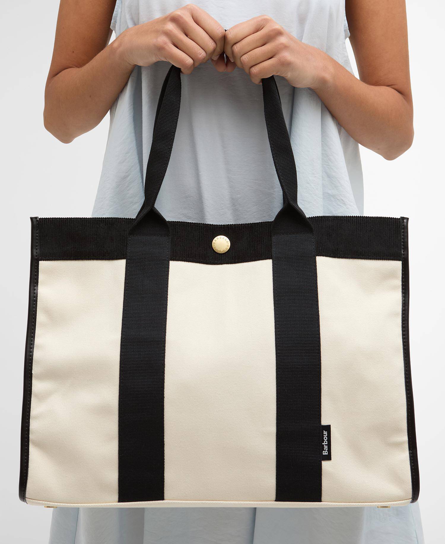 Selena Large Tote Bag Ecru image number 8