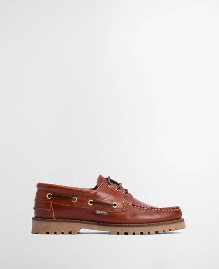 Re-Engineered Deck Boat Shoes Tan