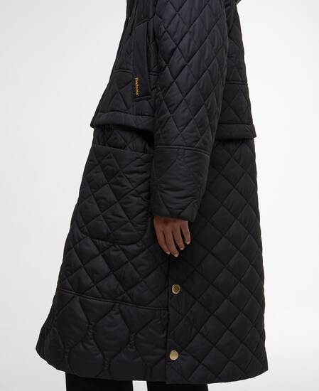 Lilian Quilted Jacket Black