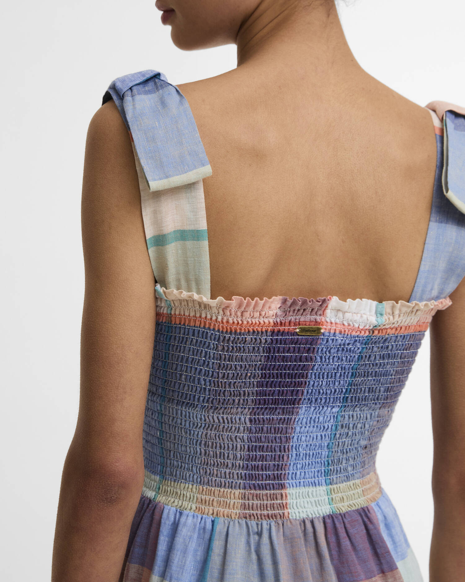 Amelie Midi Dress Multi Check image number 4