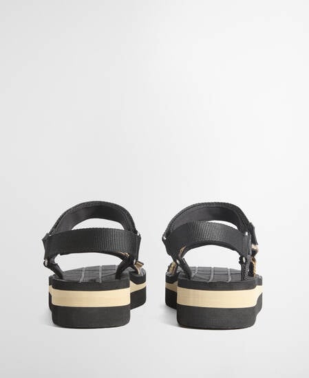 Mila Sandals Black/Dress Tartan