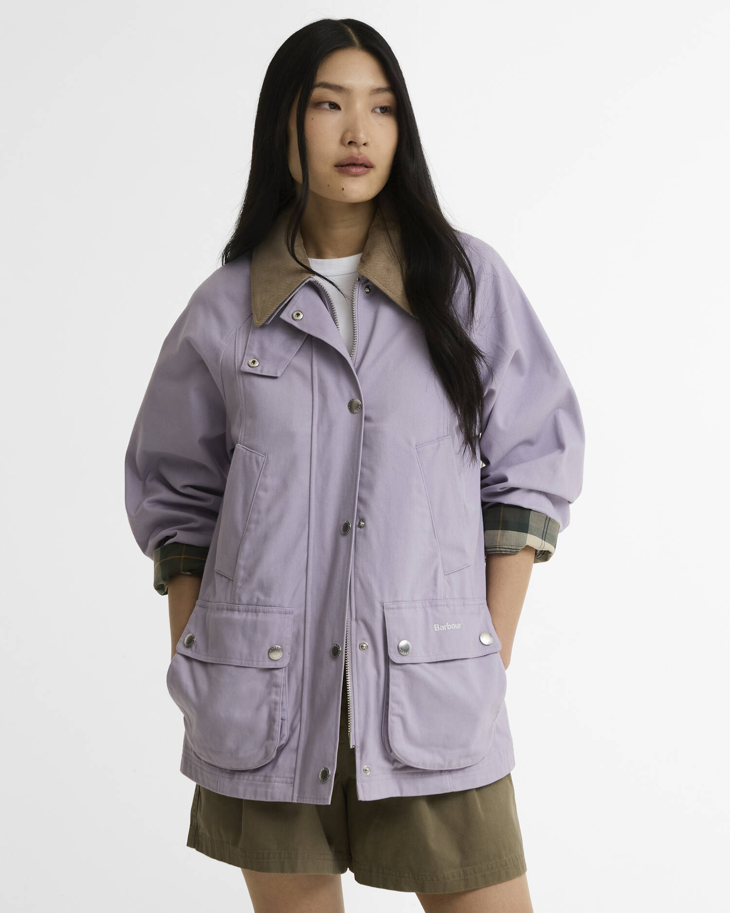Modern Beadnell Casual Jacket Heather Mist/Ancient/Timberwolf image number 0
