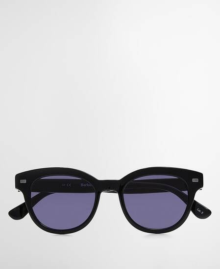 Rounded Sunglasses Black