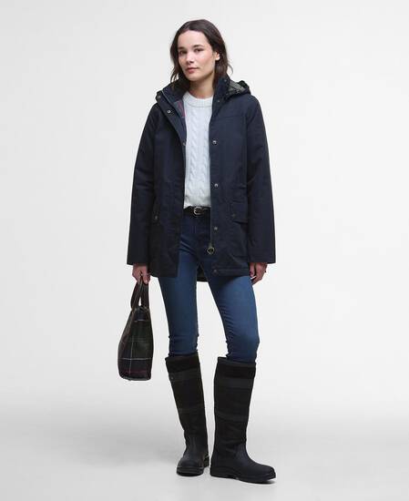 Buttercup Waterproof Jacket Deep Navy/Classic