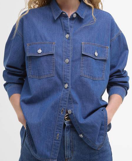 Woodrow Oversized Denim Shirt Authentic