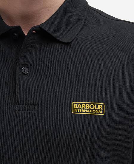 Polo Shirt Black-Yellow