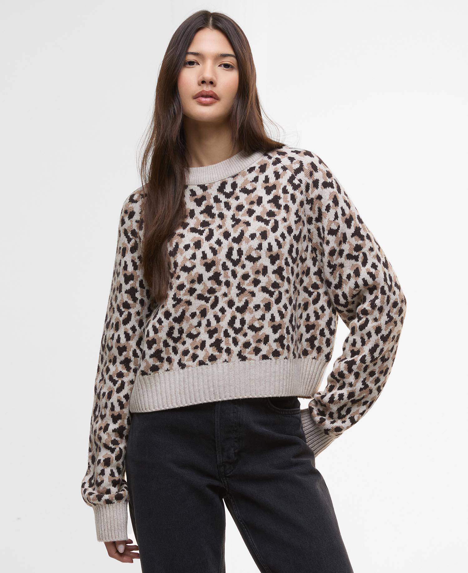 Harley Printed Crew Neck Jumper image number 0