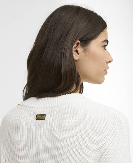 Alexis Crew-Neck Jumper Off White