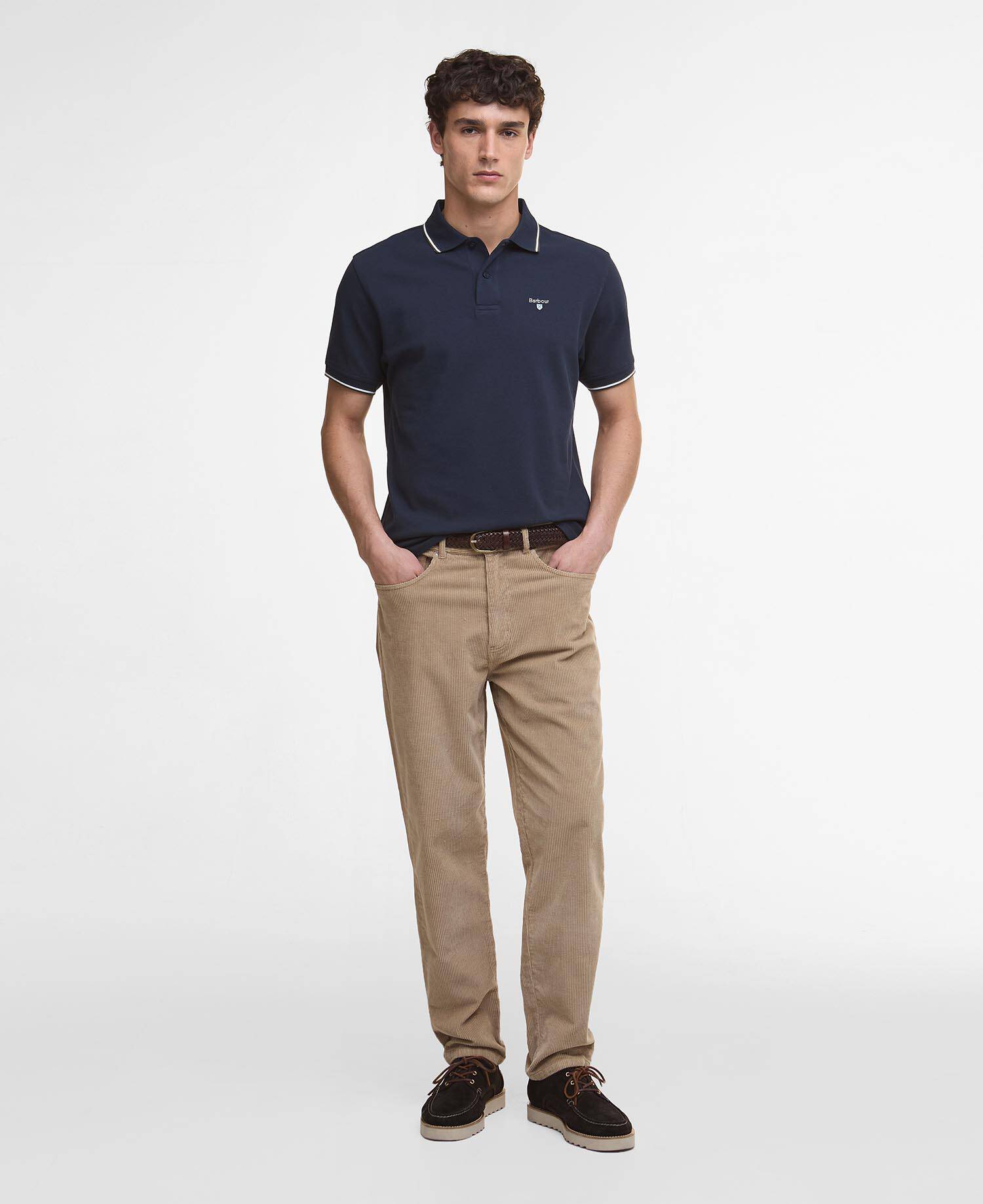 Stretch Cord Regular Trousers image number 0