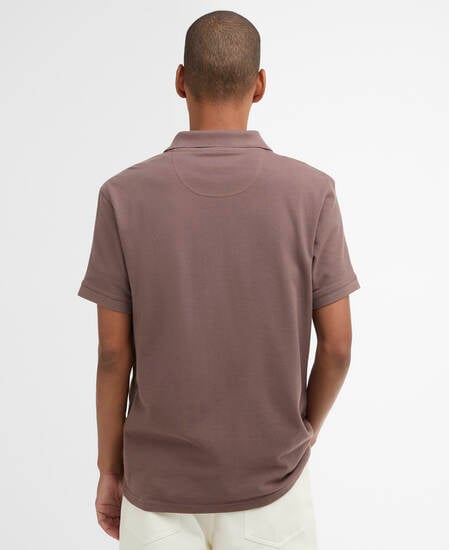 Sports Short-Sleeved Polo Shirt Peppercorn