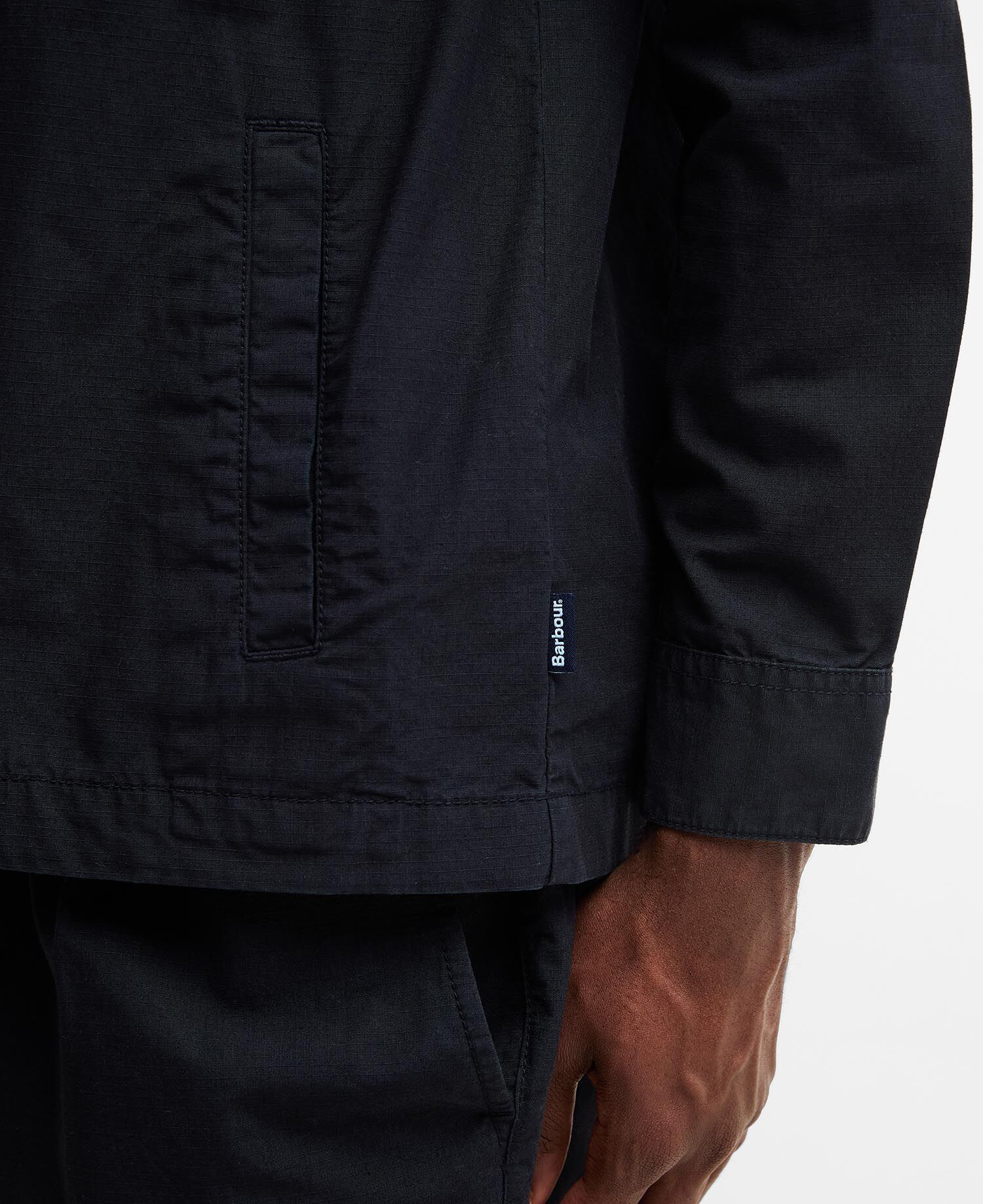 Rickfell Ripstop Overshirt Dark Navy
