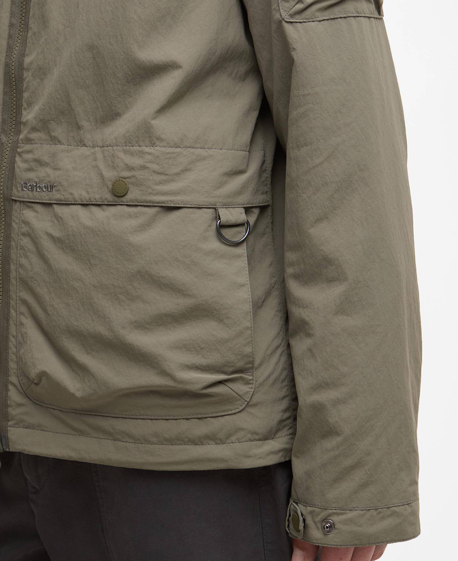 Re-Engineered Argyll Showerproof Jacket Smokey Olive image number 4