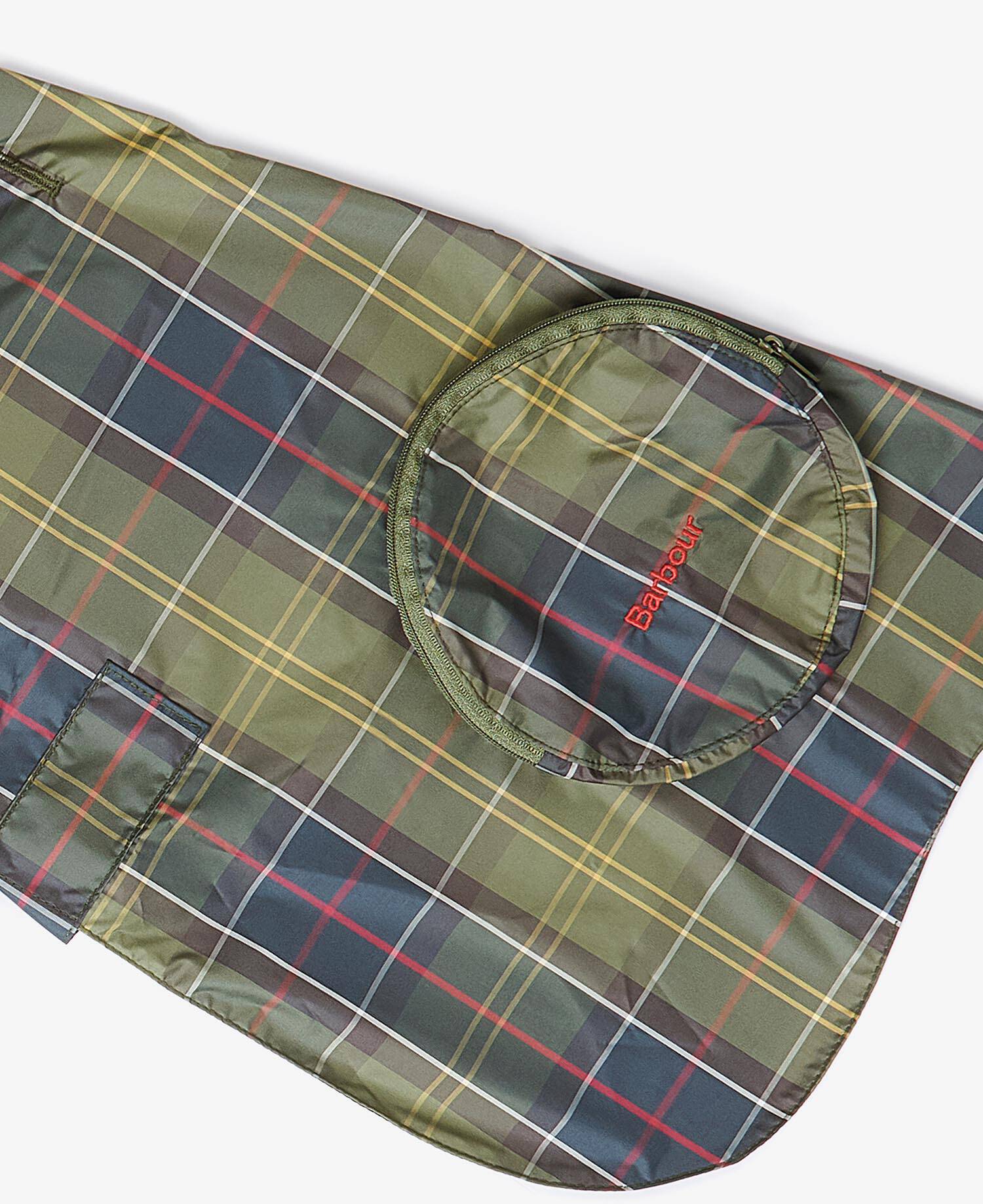 Packable Tartan Dog Coat Classic Tartan image number 4