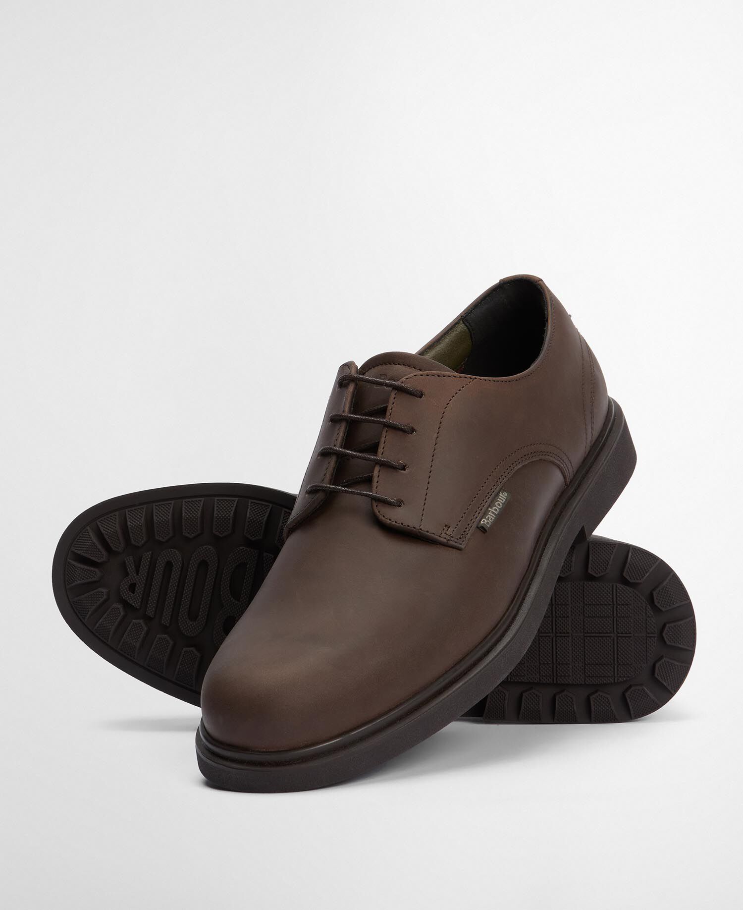 Carthy Derby Shoes Dark Brown