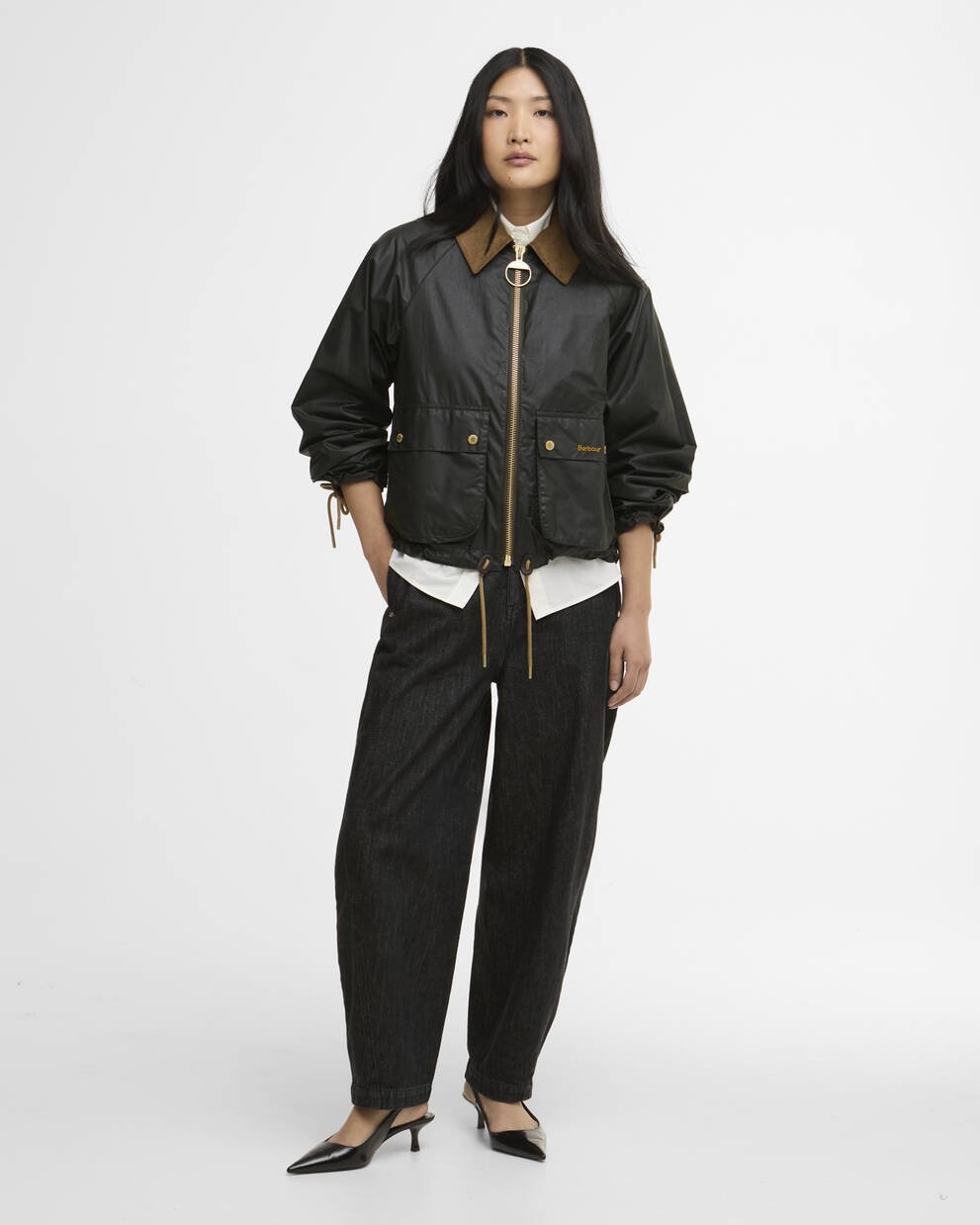 Giacca cerata Marron