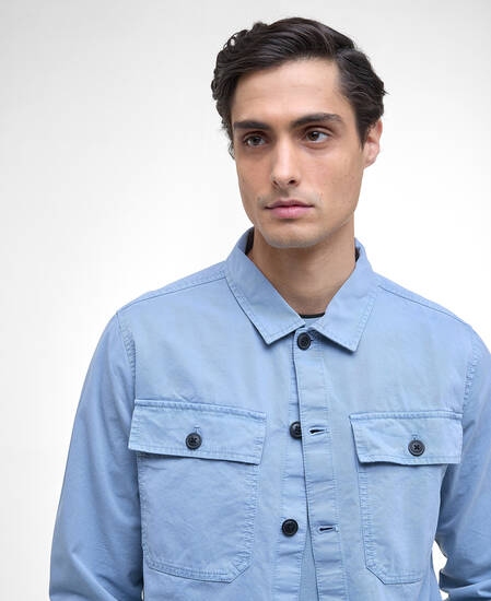 Arlo Overshirt Cool Blue Arlo Overshirt Cool Blue