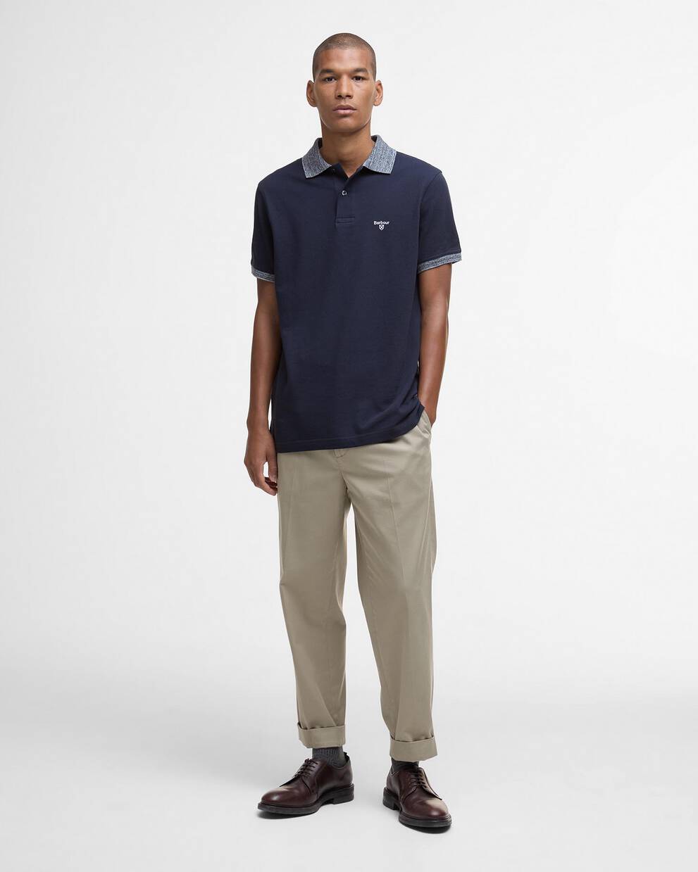 Marlton Tailored Short-Sleeved Polo Shirt